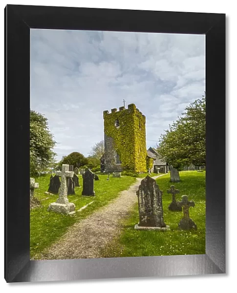St rumon church, Ruan Minor, Cornwall, England, UK