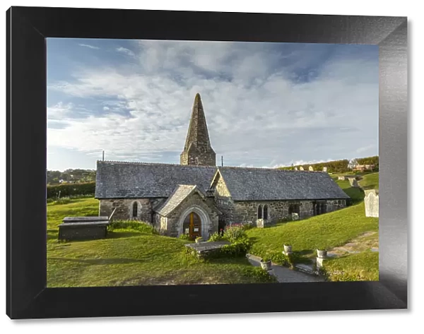 St Enodoc Church, Trebetherick, Cornwall, England, UK