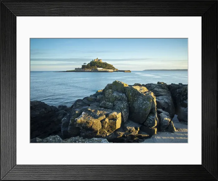 Framed Print : St Michaels Mount, Marazion, Cornwall, England, UK Framed Print : St Michaels Mount, Marazion, Cornwall, England, UK