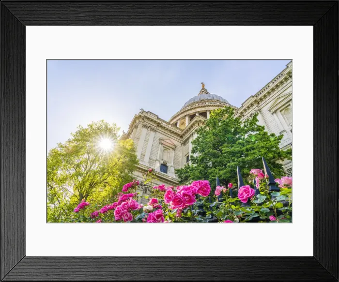 Framed Print : St pauls Cathedral, City of London, London, England, UK Framed Print : St pauls Cathedral, City of London, London, England, UK