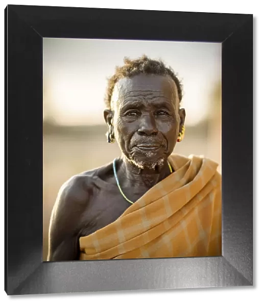 Portrait of Ayke Bito, Hamar Tribe, Omo Valley, Ethiopia