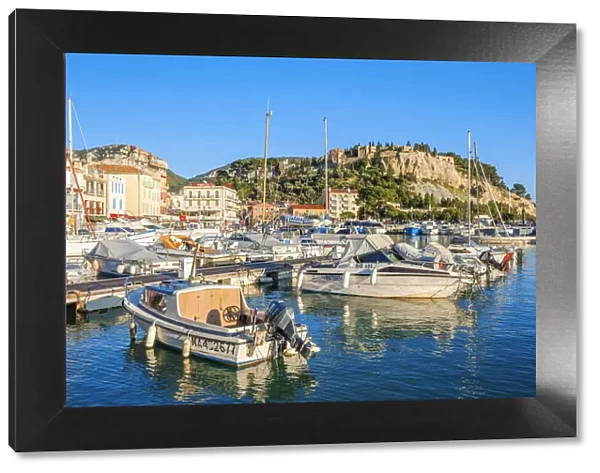 Harbor of Cassis, Bouches-du-Rhone, Provence-Alpes-Cote d'Azur, France