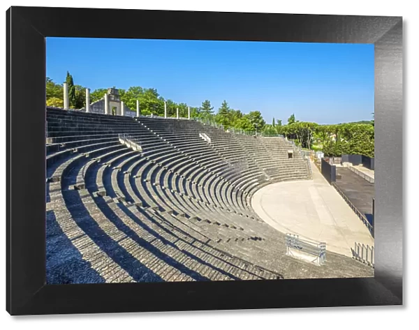 Roman theatre, Vaison-La-Romaine, Vaucluse, Provence-Alpes-Cotes d'Azur, France