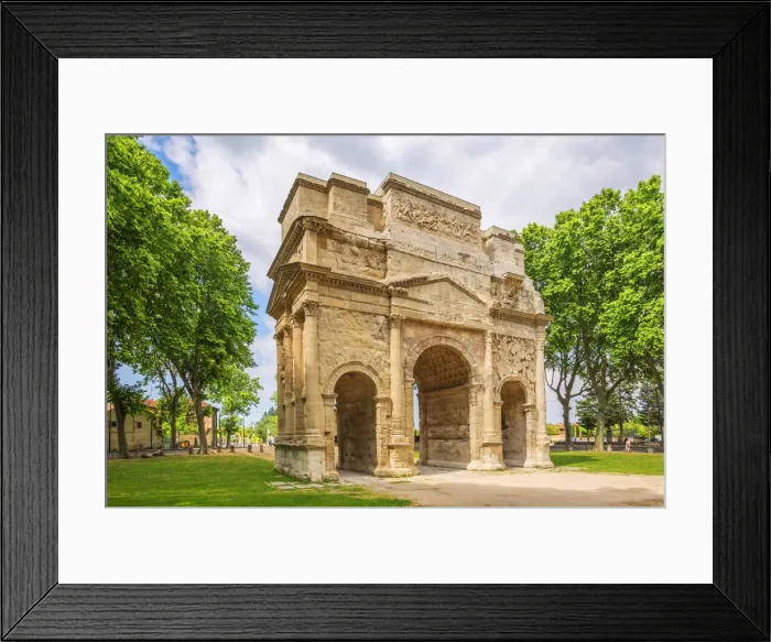 Framed Print : Roman Triumphal Arch of Orange, Orange, Vaucluse, Provence-Alpes-Cotes d'Azur, France Framed Print : Roman Triumphal Arch of Orange, Orange, Vaucluse, Provence-Alpes-Cotes d'Azur, France