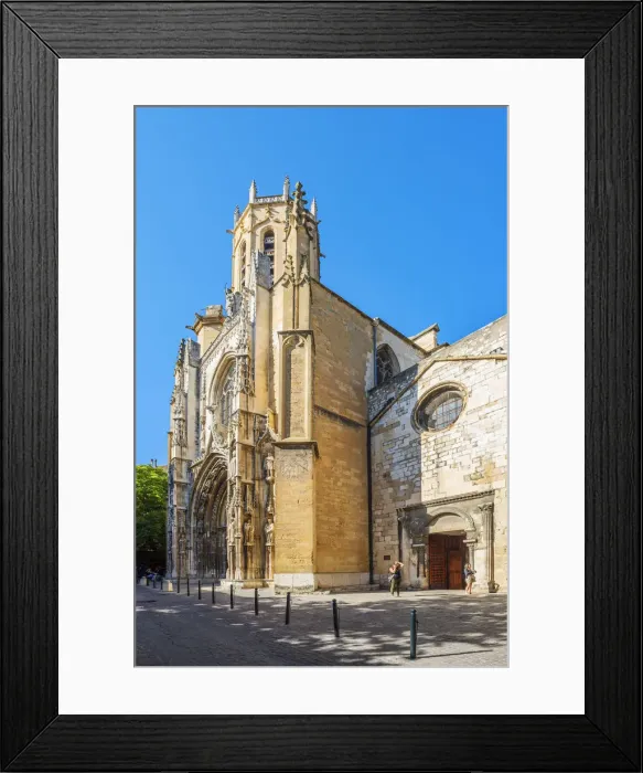 Framed Print : Saint Saveur cathedral, Aix-en-Provence, Provence-Alpes-Cote d'Azur, France Framed Print : Saint Saveur cathedral, Aix-en-Provence, Provence-Alpes-Cote d'Azur, France