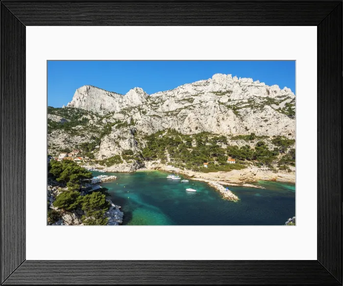 Framed Print : Calanque de Morgiou, Les Calanques, Marseille, Bouches-du-Rhone, Provence-Alpes-Cote d'Azur, France Framed Print : Calanque de Morgiou, Les Calanques, Marseille, Bouches-du-Rhone, Provence-Alpes-Cote d'Azur, France