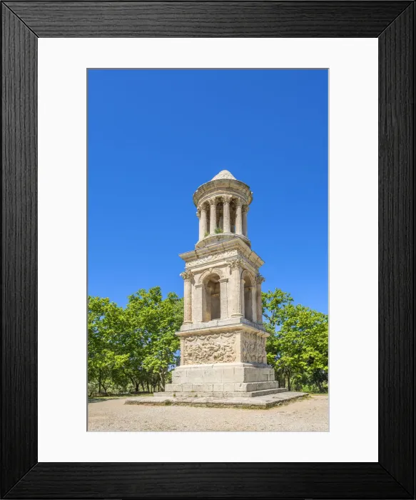 Framed Print : Mausoleum of Jules, ancient Roman site of Glanum, Saint Remy de Provence, Les Alpilles, Bouches du Rhone, Provence Cote d'Azur, France, Europe Framed Print : Mausoleum of Jules, ancient Roman site of Glanum, Saint Remy de Provence, Les Alpilles, Bouches du Rhone, Provence Cote d'Azur, France, Europe
