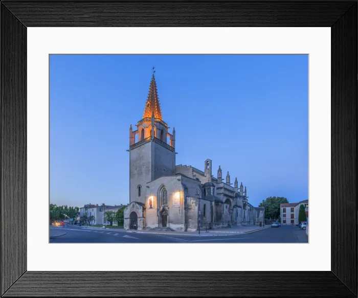 Framed Print : Sainte Marthe collegiate church, Tarascon, Alpilles, Bouches-du-Rhone, Provence-Alpes-Cote d'Azur, France Framed Print : Sainte Marthe collegiate church, Tarascon, Alpilles, Bouches-du-Rhone, Provence-Alpes-Cote d'Azur, France