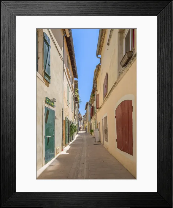 Framed Print : Alley at Saint Remy de Provence, Les Alpilles, Bouches du Rhone, Provence Cote d'Azur, France, Europe Framed Print : Alley at Saint Remy de Provence, Les Alpilles, Bouches du Rhone, Provence Cote d'Azur, France, Europe