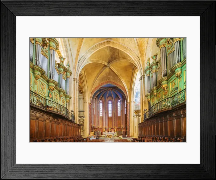 Framed Print : Saint Saveur cathedral, Aix-en-Provence, Provence-Alpes-Cote d'Azur, France Framed Print : Saint Saveur cathedral, Aix-en-Provence, Provence-Alpes-Cote d'Azur, France