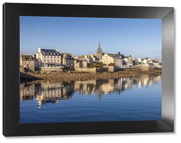 Port of Roscoff in the morning light, Cotes-d Armor, Brittany, France