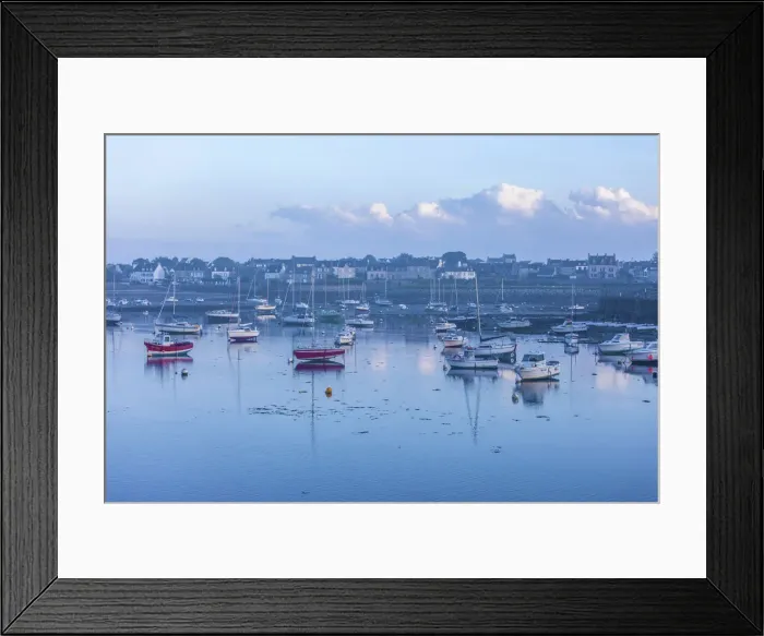 Framed Print : Port of Roscoff, Finistere, Brittany, France Framed Print : Port of Roscoff, Finistere, Brittany, France