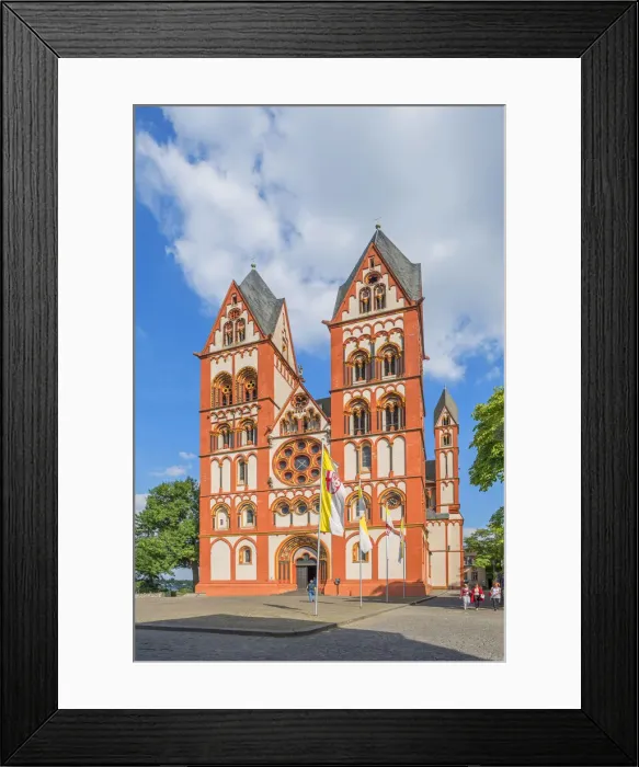 Framed Print : Dome of Limburg, Lahn valley, Hesse, Germany