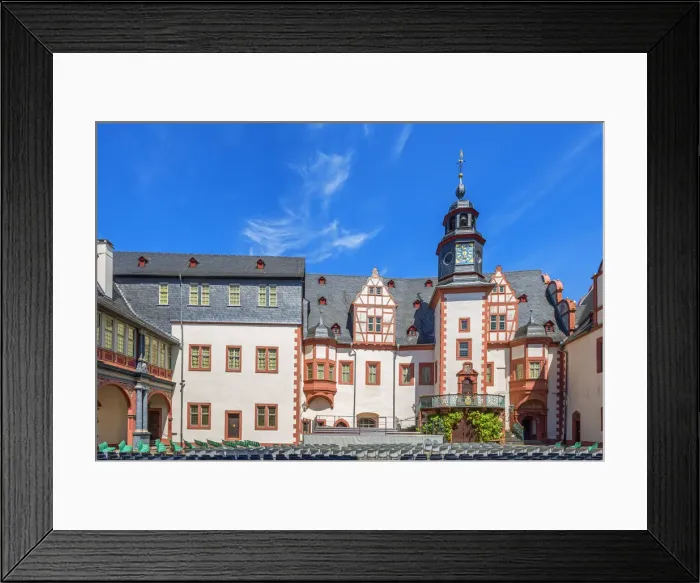 Framed Print : Weilburg palace, Weilburg an der Lahn, Westerwald, Taunus, Hesse, Germany, Europe Framed Print : Weilburg palace, Weilburg an der Lahn, Westerwald, Taunus, Hesse, Germany, Europe