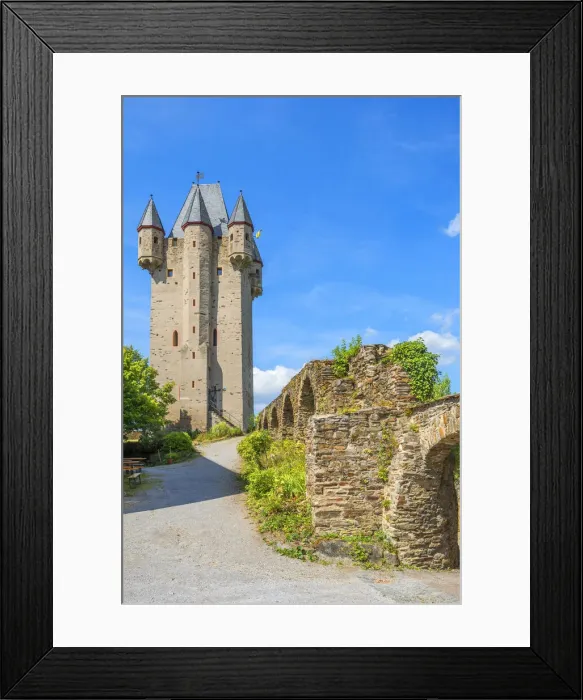 Framed Print : Nassau castle, Nassau, Lahn valley, Rhineland-Palatinate, Germany Framed Print : Nassau castle, Nassau, Lahn valley, Rhineland-Palatinate, Germany