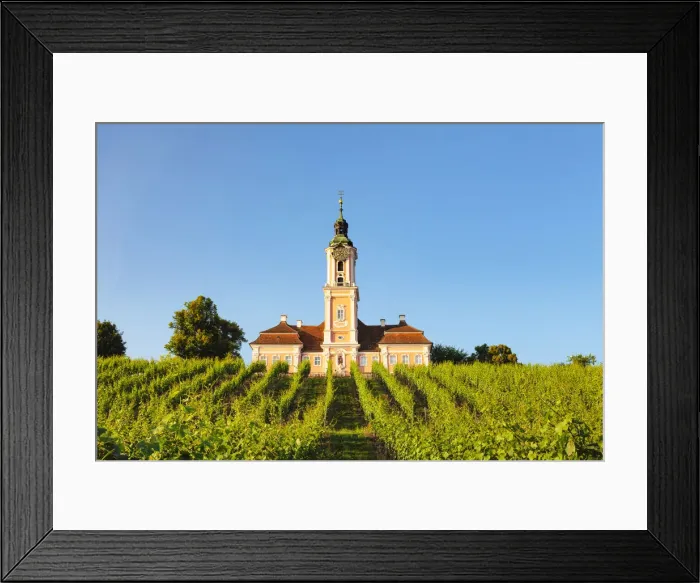 Framed Print : Pilgrimage church Birnau near Birnau, Unteruhldingen, Upper Swabia, Baden-Wurttemberg, Germany Framed Print : Pilgrimage church Birnau near Birnau, Unteruhldingen, Upper Swabia, Baden-Wurttemberg, Germany