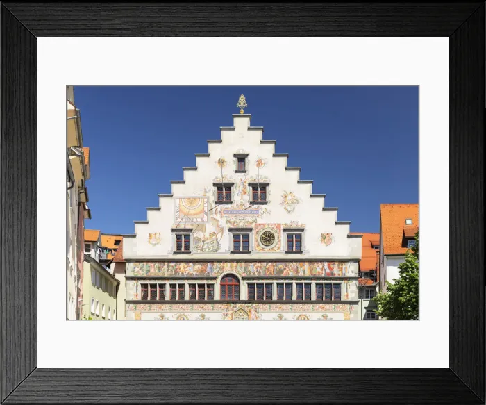 Framed Print : Old Town Hall, Lindau, Bodensee, Bayern, Schwaben, Germany Framed Print : Old Town Hall, Lindau, Bodensee, Bayern, Schwaben, Germany