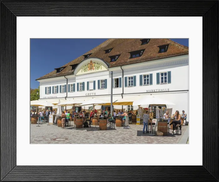 Framed Print : Greth market Hall at Landing Stage, Uberlingen, Upper Swabia, Baden Wurttemberg, Germany Framed Print : Greth market Hall at Landing Stage, Uberlingen, Upper Swabia, Baden Wurttemberg, Germany