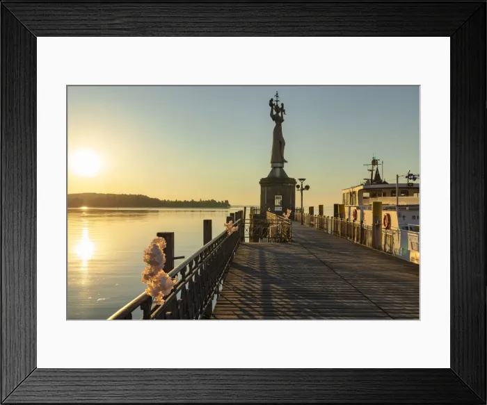 Framed Print : Harbour with Imperia statue (Peter Lenk), Konstanz, Lake Constance, Baden Wurttemberg, Germany Framed Print : Harbour with Imperia statue (Peter Lenk), Konstanz, Lake Constance, Baden Wurttemberg, Germany