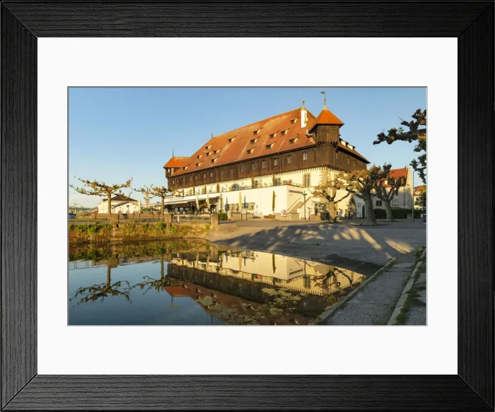 Framed Print : Harbour with Council Buidling, Konstanz, Lake Constance, Baden Wurttemberg, Germany Framed Print : Harbour with Council Buidling, Konstanz, Lake Constance, Baden Wurttemberg, Germany