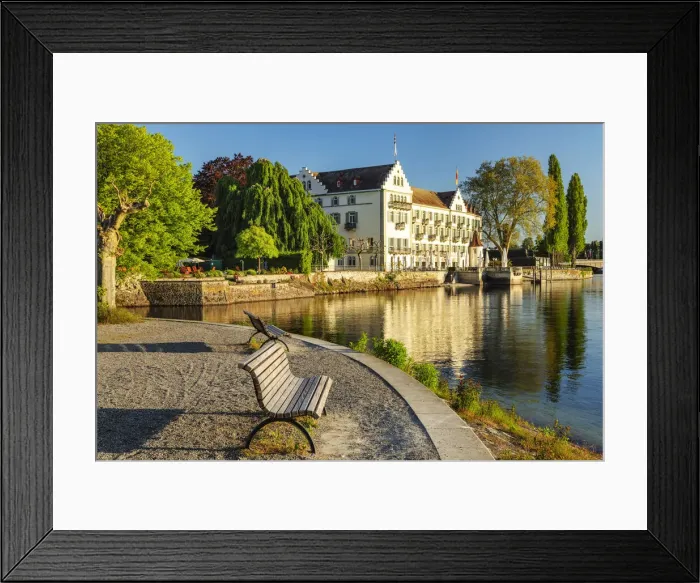 Framed Print : Inselhotel, Konstanz, Lake Constance, Baden Wurttemberg, Germany Framed Print : Inselhotel, Konstanz, Lake Constance, Baden Wurttemberg, Germany