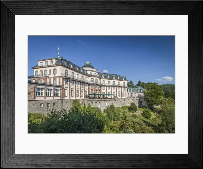 Framed Print : Palace Hotel Buhlerhohe on the Schwarzwaldhochstrasse, Buhlertal, Baden-Wurttemberg, Germany Framed Print : Palace Hotel Buhlerhohe on the Schwarzwaldhochstrasse, Buhlertal, Baden-Wurttemberg, Germany
