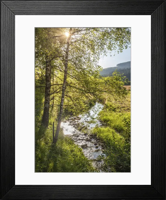 Framed Print : Schwarzenbach in Herrenwies, Forbach, Baden-Wurttemberg, Germany Framed Print : Schwarzenbach in Herrenwies, Forbach, Baden-Wurttemberg, Germany