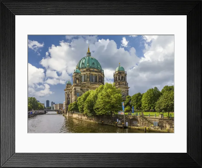 Framed Print : Berlin Cathedral at Lustgarten on Museum Island, Berlin, Germany Framed Print : Berlin Cathedral at Lustgarten on Museum Island, Berlin, Germany