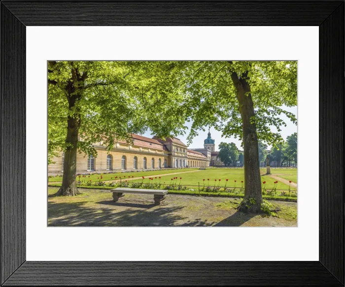 Framed Print : Park of Charlottenburg Palace, Berlin, Germany
