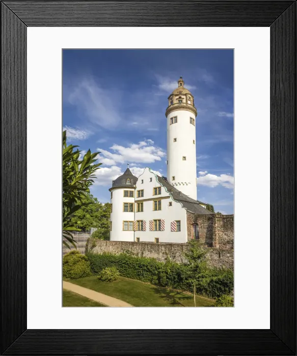 Framed Print : Hochst Castle, Frankfurt, Hesse, Germany Framed Print : Hochst Castle, Frankfurt, Hesse, Germany