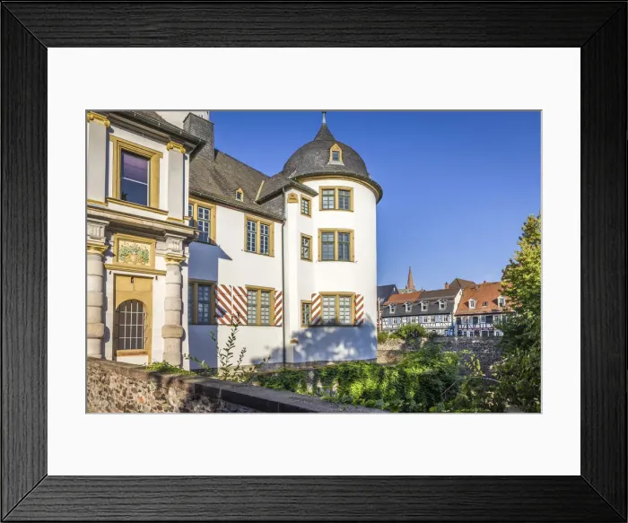 Framed Print : Hochst Castle, Frankfurt, Hesse, Germany