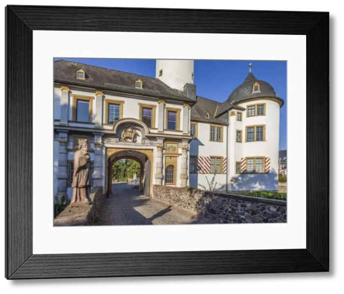 Framed Print : Hochst Castle, Frankfurt, Hesse, Germany