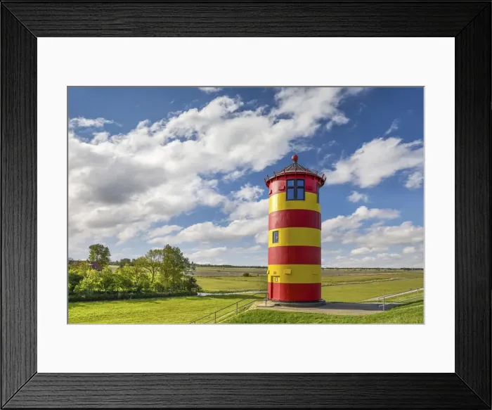 Framed Print : Pilsumer lighthouse, Krummhaorn, East Friesland, Lower Saxony, Germany Framed Print : Pilsumer lighthouse, Krummhaorn, East Friesland, Lower Saxony, Germany