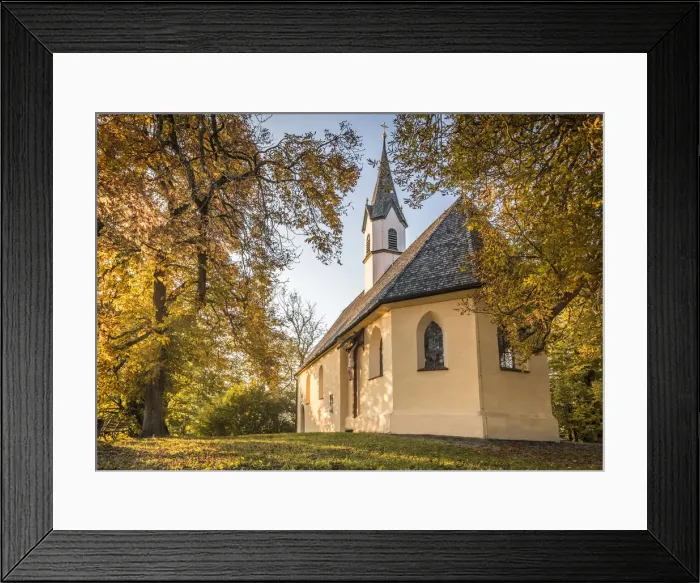 Framed Print : Chapel St. Georg am Weinberg, Schliersee, Upper Bavaria, Bavaria, Germany Framed Print : Chapel St. Georg am Weinberg, Schliersee, Upper Bavaria, Bavaria, Germany