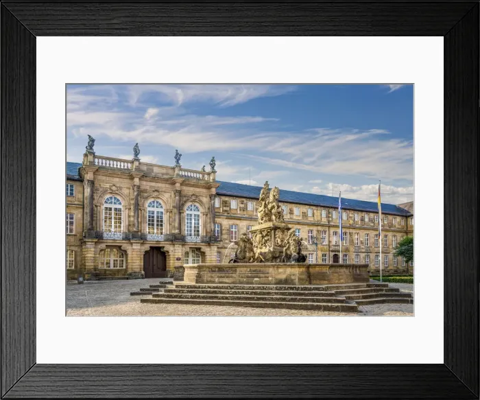Framed Print : Margrave fountain at the New Palace, Residenzplatz, Bayreuth, Upper Franconia, Bavaria Framed Print : Margrave fountain at the New Palace, Residenzplatz, Bayreuth, Upper Franconia, Bavaria