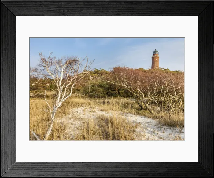 Framed Print : Darsser Ort lighthouse, Mecklenburg-Western Pomerania, Northern Germany, Germany Framed Print : Darsser Ort lighthouse, Mecklenburg-Western Pomerania, Northern Germany, Germany