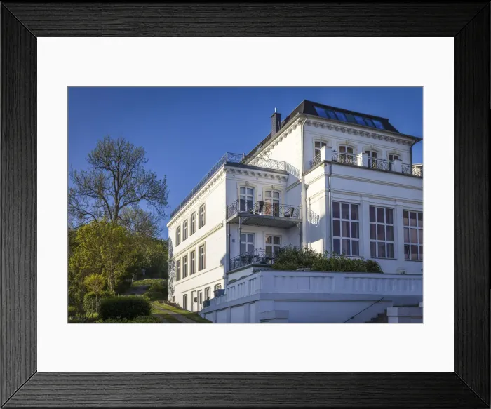 Framed Print : Historic villa in Sassnitz on Rügen, Mecklenburg-Western Pomerania Framed Print : Historic villa in Sassnitz on Rügen, Mecklenburg-Western Pomerania