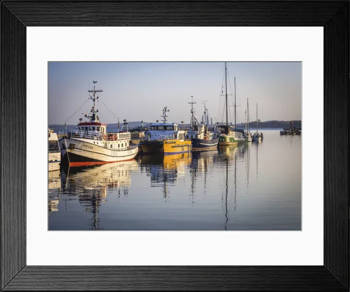 Framed Print : Boats in the port of Sassnitz on Rugen, Mecklenburg-Western Pomerania, Northern Germany, Germany Framed Print : Boats in the port of Sassnitz on Rugen, Mecklenburg-Western Pomerania, Northern Germany, Germany