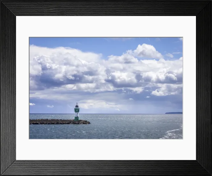 Framed Print : Port entrance of Sassnitz on Rügen, Mecklenburg-Western Pomerania, Northern Germany, Germany Framed Print : Port entrance of Sassnitz on Rügen, Mecklenburg-Western Pomerania, Northern Germany, Germany