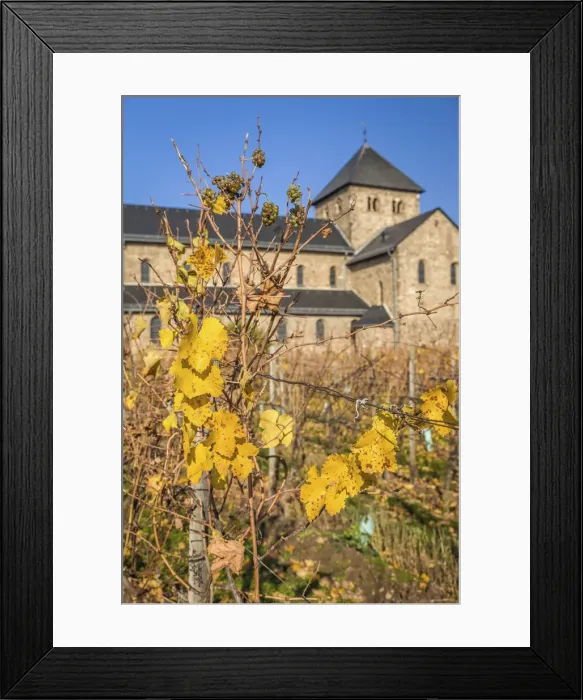Framed Print : Basilica Sankt Agidius in Mittelheim, Rheingau, Hesse, Germany Framed Print : Basilica Sankt Agidius in Mittelheim, Rheingau, Hesse, Germany