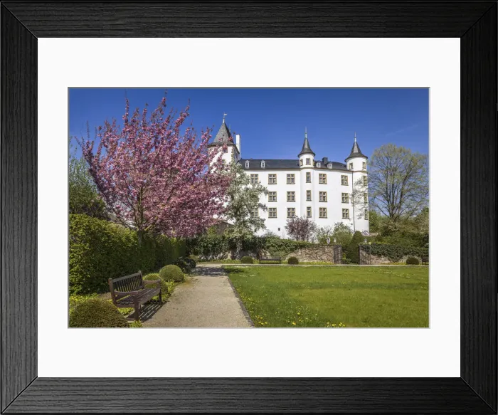 Framed Print : Berg Castle in Perl, Saarland, Germany Framed Print : Berg Castle in Perl, Saarland, Germany