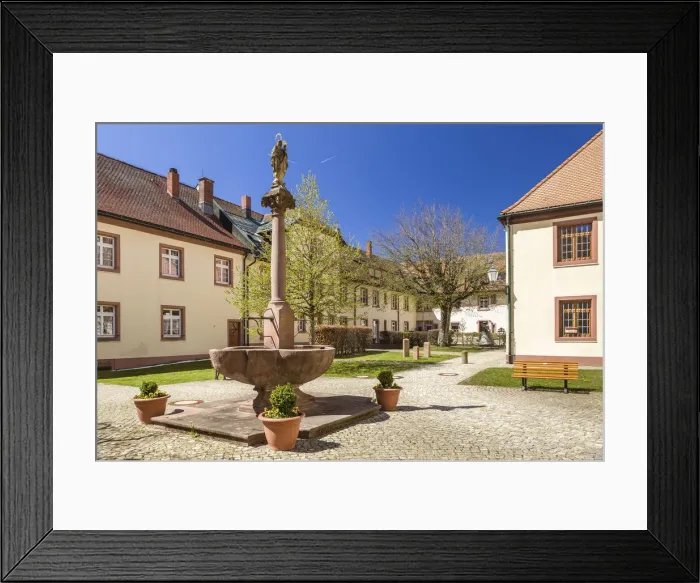 Framed Print : St. Margen Monastery, Black Forest, Baden-Württemberg, Germany Framed Print : St. Margen Monastery, Black Forest, Baden-Württemberg, Germany