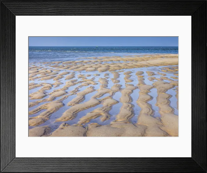 Framed Print : Mudflat landscape in the Ellenbogen nature reserve, Sylt, Schleswig-Holstein, Germany Framed Print : Mudflat landscape in the Ellenbogen nature reserve, Sylt, Schleswig-Holstein, Germany