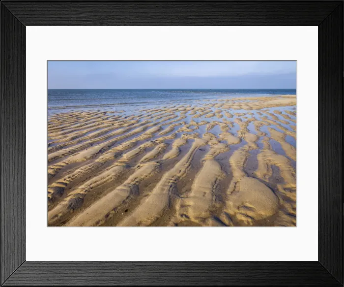 Framed Print : Mudflat landscape on the Ellenbogen Peninsula, Sylt, Schleswig-Holstein, Germany Framed Print : Mudflat landscape on the Ellenbogen Peninsula, Sylt, Schleswig-Holstein, Germany