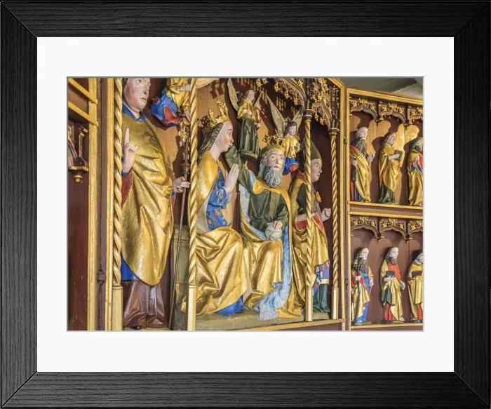 Framed Print : Altar of the village church St. Niels in Westerland, Sylt, Schleswig-Holstein, Germany Framed Print : Altar of the village church St. Niels in Westerland, Sylt, Schleswig-Holstein, Germany