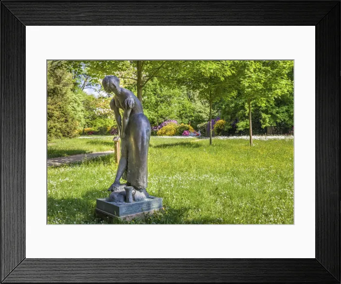 Framed Print : Monument Brunnenmaiden in the spa gardens of Bad Homburg vor der Hohe, Taunus, Hesse, Germany Framed Print : Monument Brunnenmaiden in the spa gardens of Bad Homburg vor der Hohe, Taunus, Hesse, Germany