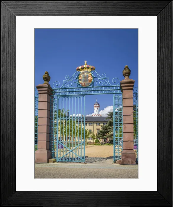 Framed Print : Entrance portal to the castle of Bad Homburg vor der Hohe, Taunus, Hesse, Germany Framed Print : Entrance portal to the castle of Bad Homburg vor der Hohe, Taunus, Hesse, Germany