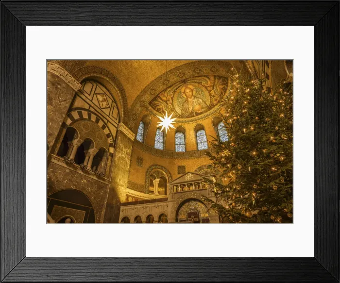 Framed Print : Choir of the Erloserkirche in Bad Homburg vor der Hohe, Taunus, Hesse, Germany Framed Print : Choir of the Erloserkirche in Bad Homburg vor der Hohe, Taunus, Hesse, Germany