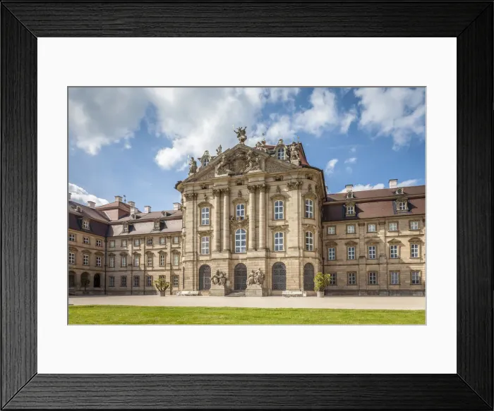 Framed Print : Weissenstein Castle, Pommersfelden, Lower Franconia, Bavaria, Germany