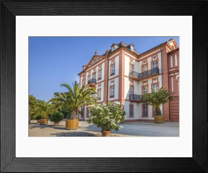 Framed Print : Biebrich Castle, Wiesbaden, Hesse, Germany Framed Print : Biebrich Castle, Wiesbaden, Hesse, Germany